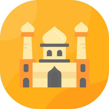 Cami simgesi vektör illüstrasyonu oluşturuluyor