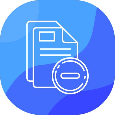 Dosya. Web simgesi basit illüstrasyon