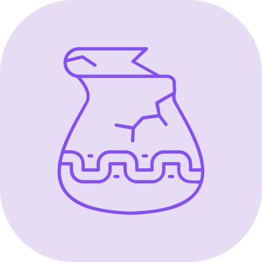 yağ varili renk simgesi, vektör illüstrasyonu