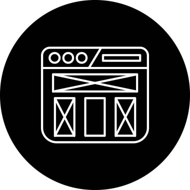 ico fırınının vektör çizimi