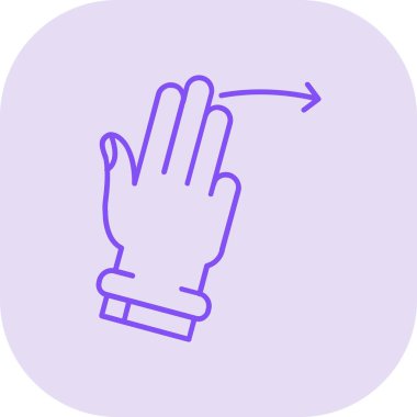 Eldiven tutan bir el