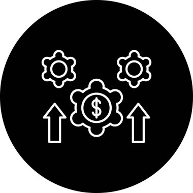 seo modern simgesinin vektör illüstrasyonu