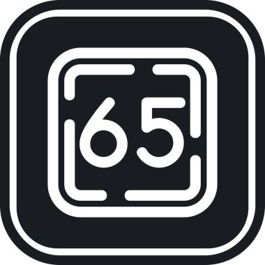 6 6 6 vektör sembol