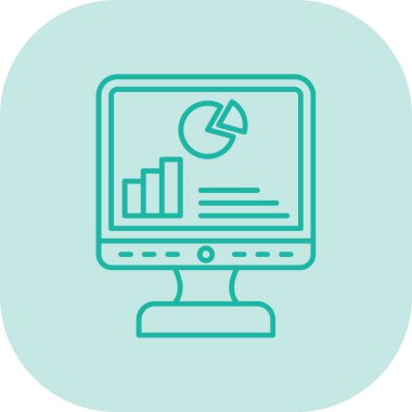 İş simgesinin vektör illüstrasyonu