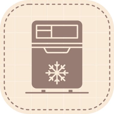 kış vektör simgesi, modern tasarım illüstrasyonu