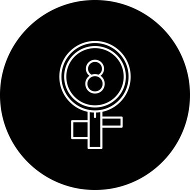 cinsiyet simgesi, vektör illüstrasyonu