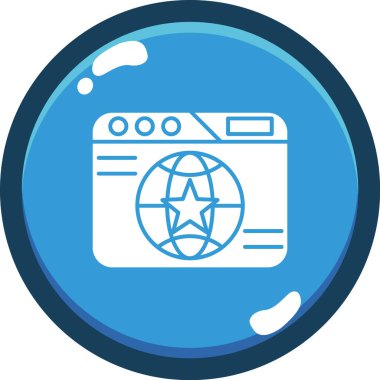 Çamaşır makinesi. Basit resimleme