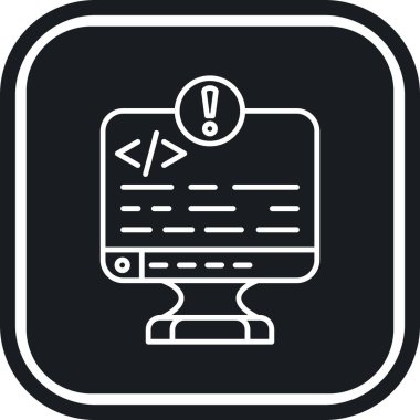 Web kodlama vektör simgesi deseni