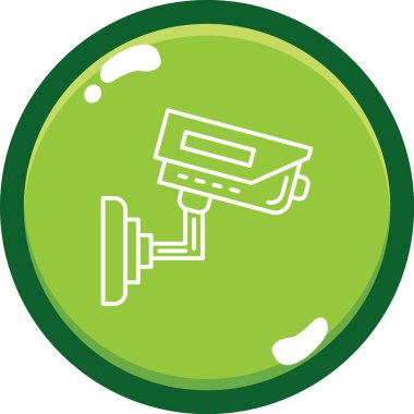 CCTV simge vektör çizim