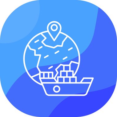 Gönderme simgesi, vektör illüstrasyonu