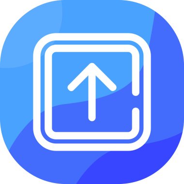 Yönlendirme simgesi soyut bir grupta izole edildi