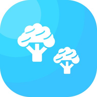 Vektör Ağacı Simgesi illüstrasyonu