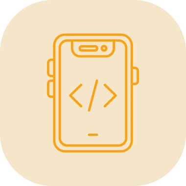 cep telefonu simgesi soyut arkaplanda izole edildi