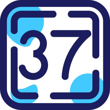 Takvim web simgesi, vektör çizim