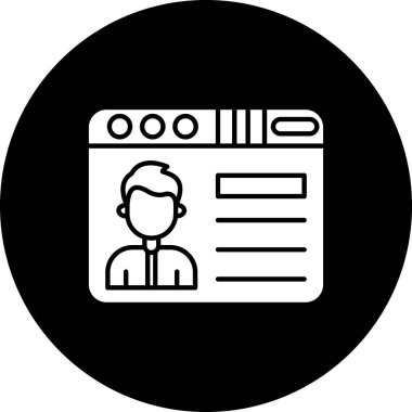 seo modern simgesinin vektör illüstrasyonu