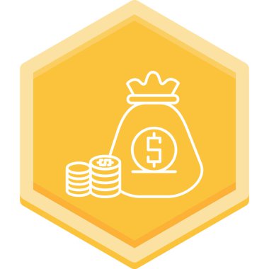 para çantası vektör simgesi