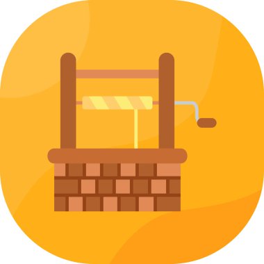 inşaat araçları simgesi, düz biçim