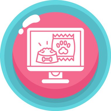 Pastalı dizüstü bilgisayar, vektör, simge, arkaplan