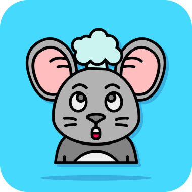 hayvan fare vektör illüstrasyonu