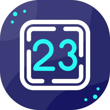 Takvim simgesi, vektör illüstrasyonu basit tasarım