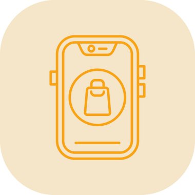 akıllı saat simge vektör illüstrasyonu