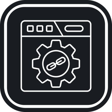 Simge, vektör illüstrasyonu ayarlanıyor