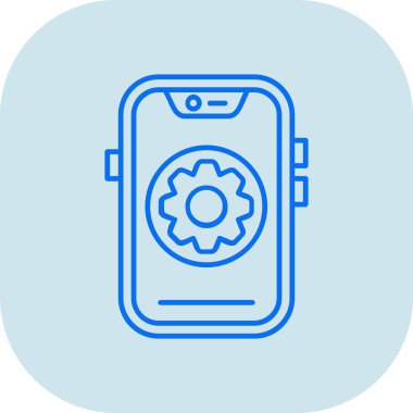 vektör cep telefon simgesi