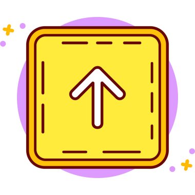 Ok simgesi tasarım vektörü