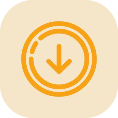 Saat simgesi vektör illüstrasyonu