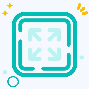 Oklar web simgesi, basit ok çizimi