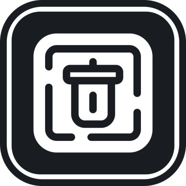 Pil. Web simgesi basit illüstrasyon