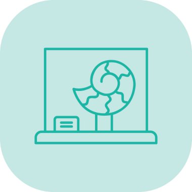 seo modern simgesinin vektör illüstrasyonu