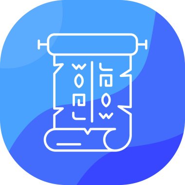 Mavi ve beyaz arkaplanın vektör çizimi