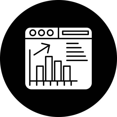 veri analiz vektörü simgesi