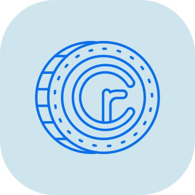 Para için. Web simgesi basit illüstrasyon