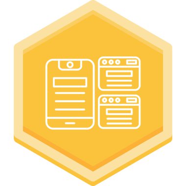 cep telefonu vektör simgesi