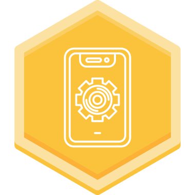 - Telefon. Web simgesi basit illüstrasyon