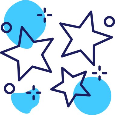 Yıldız. Web simgesi basit illüstrasyon