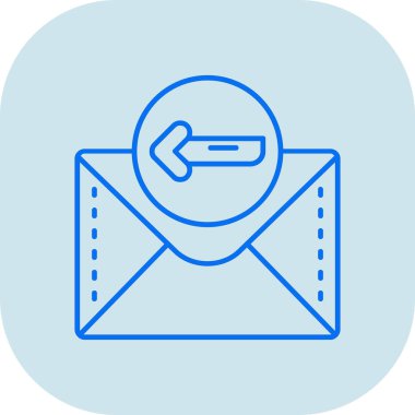 E- posta simgesi vektör illüstrasyonu