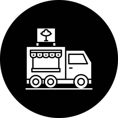 Gıda simgesinin vektör illüstrasyonu