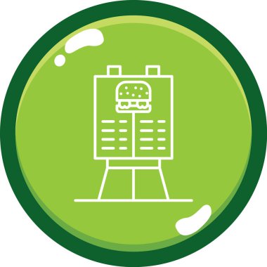 Yağ fıçısı. Basit illüstrasyon