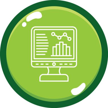 seo modern simgesinin vektör illüstrasyonu