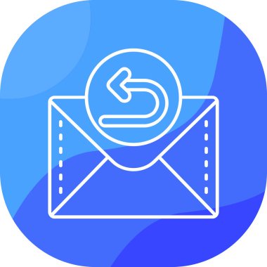 E- posta simgesi, vektör illüstrasyon tasarımı