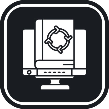 bilgisayar simgesi, vektör illüstrasyonu