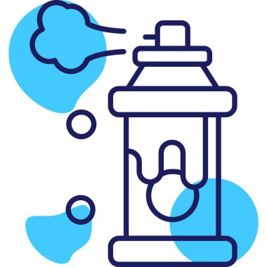 Bir içecek simgesinin vektör illüstrasyonu