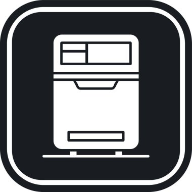 Modern b 'nin vektör illüstrasyonu eksik simgesi