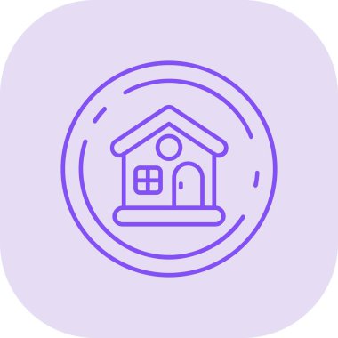 ev simgesi vektör illüstrasyonu