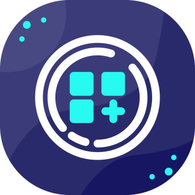 Bir b simgesinin vektör illüstrasyonu