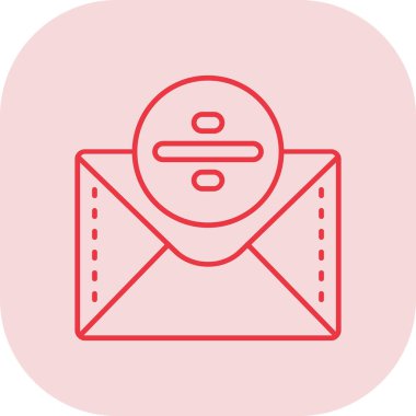 E- posta simgesi vektör illüstrasyonu