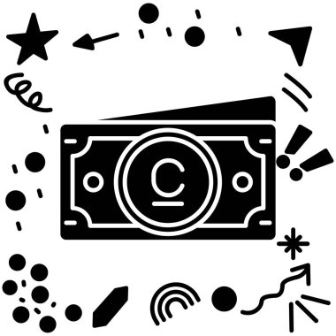 para simgesi vektör illüstrasyonu